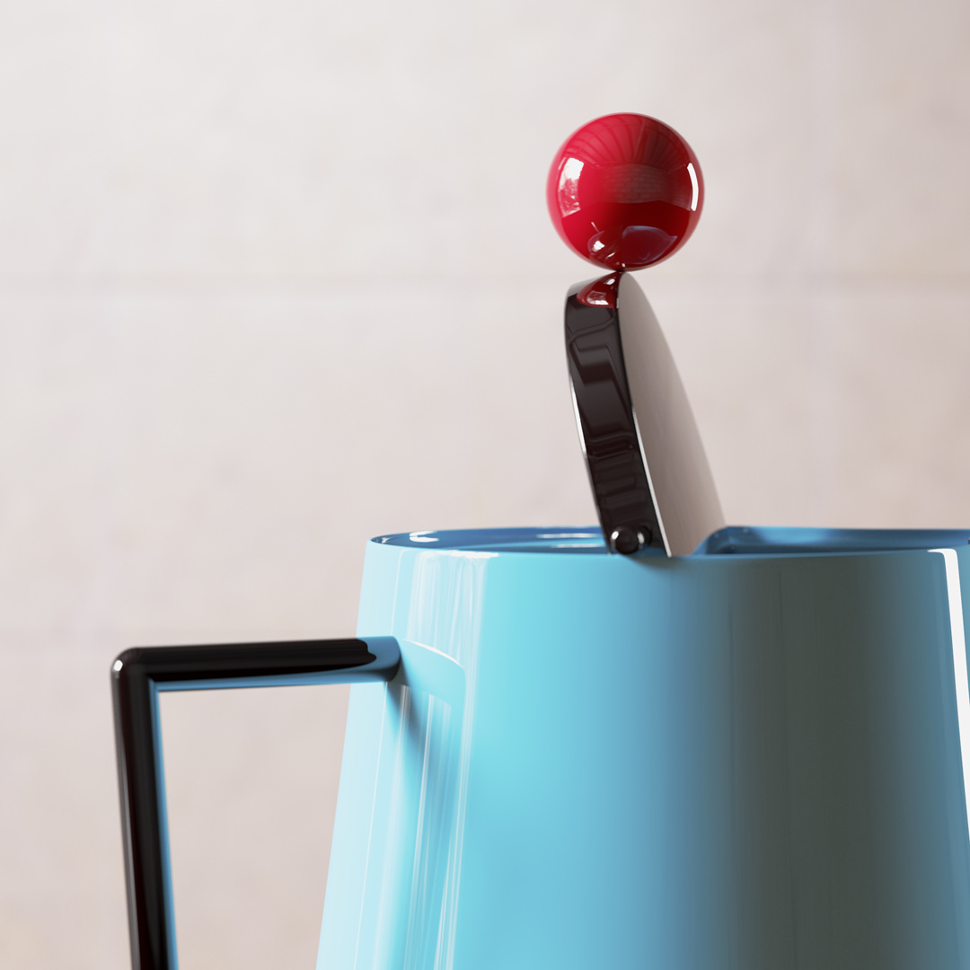 design-motion-3d-photography-octane-redshift-art-visual-animation-render-style-graphic-teapot-product-water-tea-coffe-playful-color-pop-shiny-metal